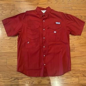 Columbia, PFG, Short sleeves, Size Large